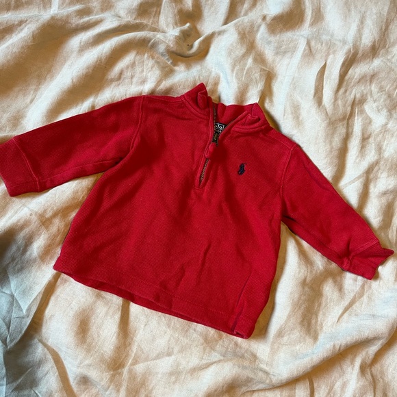 Ralph Lauren 1/2 zip up - Picture 2 of 3